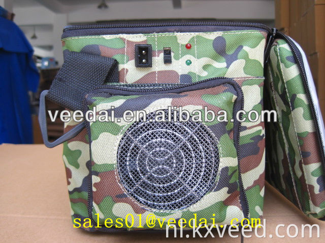 5lblack draagbare mini camping koelkast geïsoleerde koeler doos dc12v